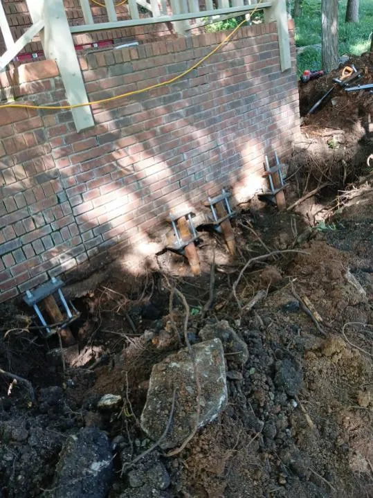 Foundation Pier Installation
