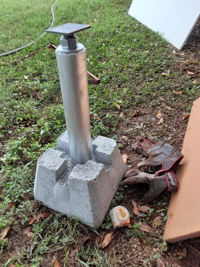 Adjustable Floor Support