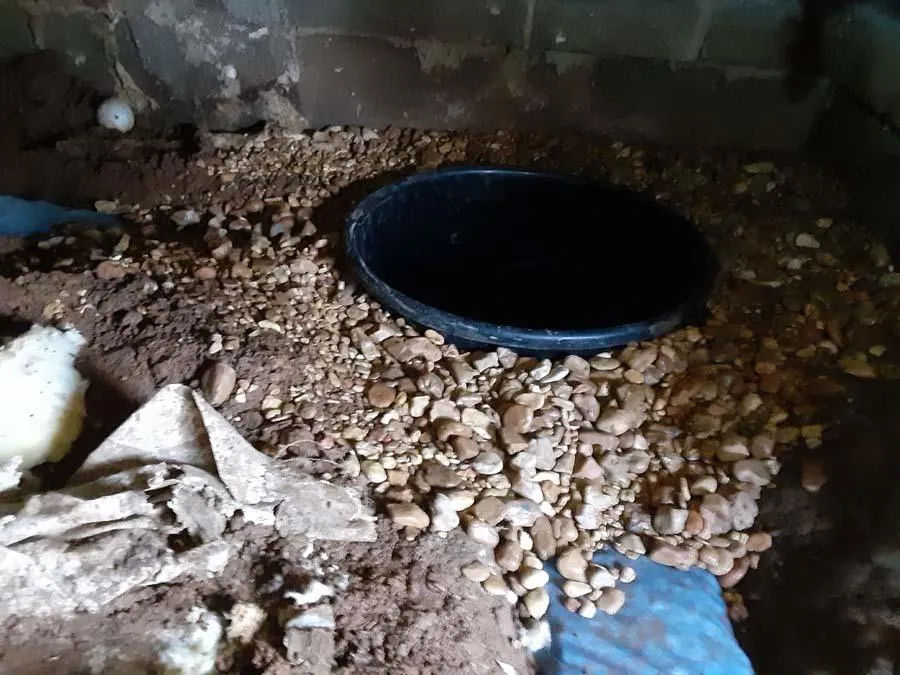 Crawl Space Drainage Preparation